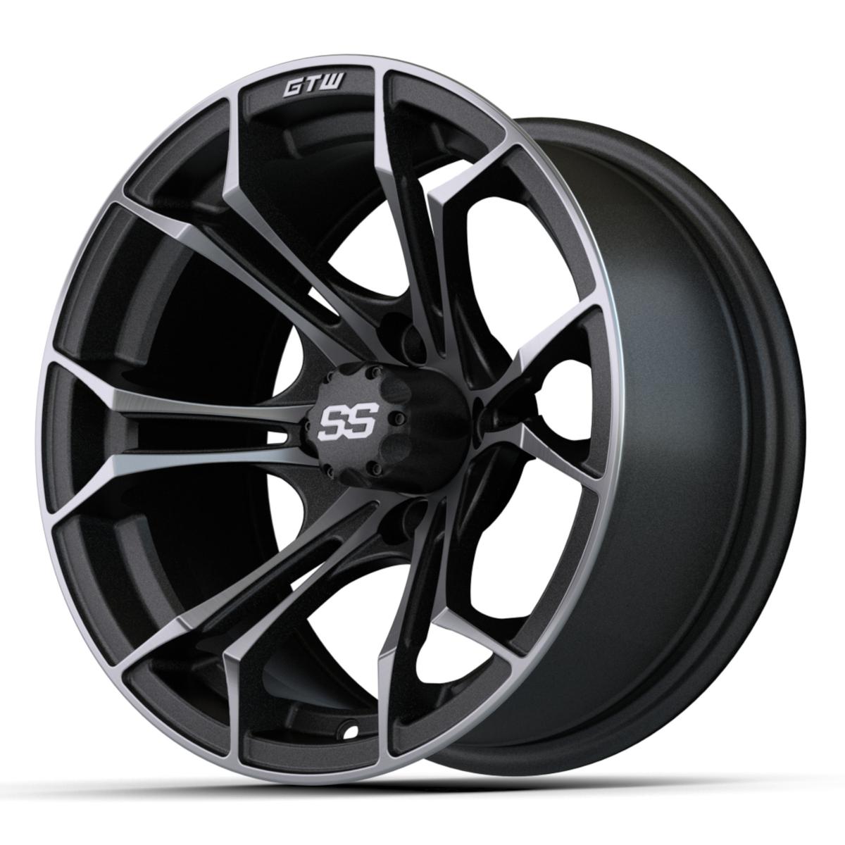 14&Prime; GTW&reg; Spyder Matte Grey Wheel