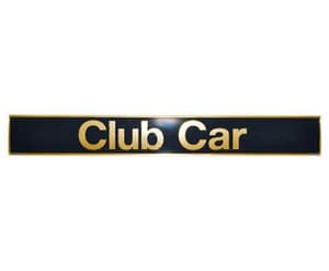 Club Car Precedent Replacement Nameplate Decal (Years 2004-Up)