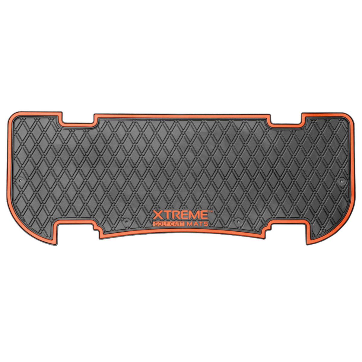 Xtreme Floor Mats for MadJax Genesis 250/300 Rear Seat Kits – Black/Vivid Orange Metallic