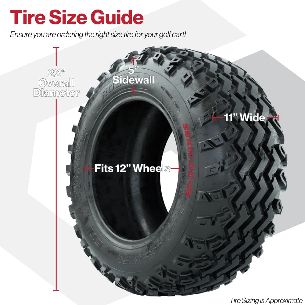 22x11.00-12 GTW Rogue All Terrain Tire