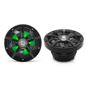 Clarion 6.5&Prime; Marine Coaxial Speakers w/RGB Lighting (Pair)