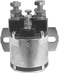 24-Volt 4-Terminal Silver Solenoid