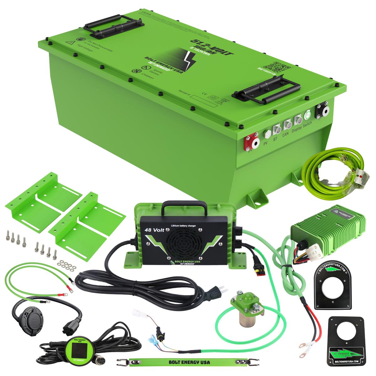 Bolt Energy Yamaha G29, Drive, Drive2 51V 160AH Heated Professional Battery Kit