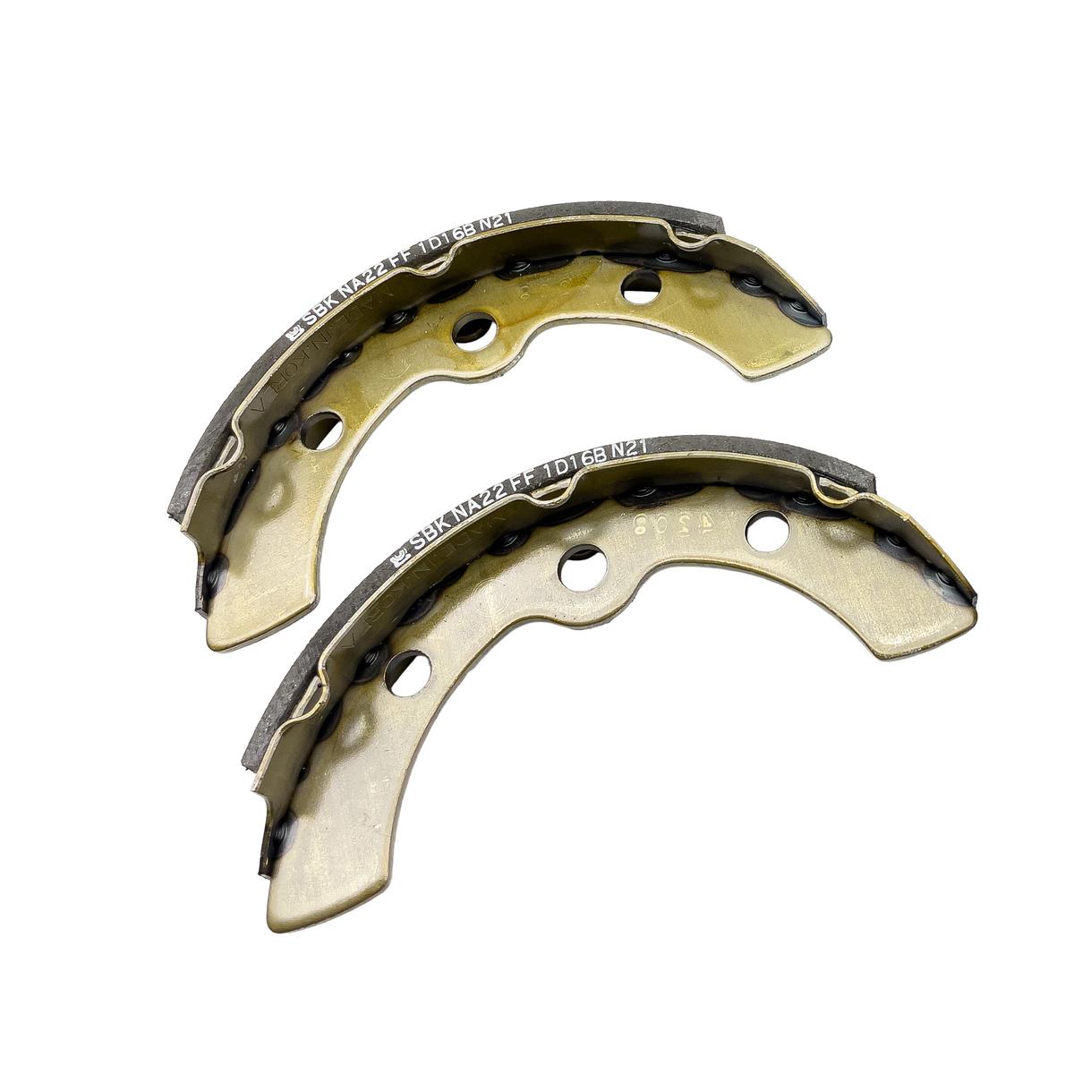 Brake Shoe for Early Club Car, EZGO, Yamaha, Harley Davidson, & Columbia Models (2 Pack)