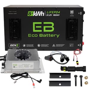 ICON® EV 2024-Up Eco Lithium 51v 160Ah GEN3 "ICON MCU" Battery Bundle