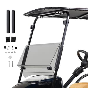 RedDot EZGO TXT 1/4&Prime; Folding Tinted Windshield (Years 1994.5-2013)
