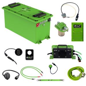 Bolt Energy EZGO TXT &amp; RXV 51V 105AH Thin Heated Professional Battery FactorySync Kit