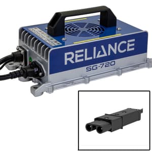 RELIANCE&#8482; SG-720 High Frequency Industrial Yamaha Charger - 48v G19-G22 Paddle