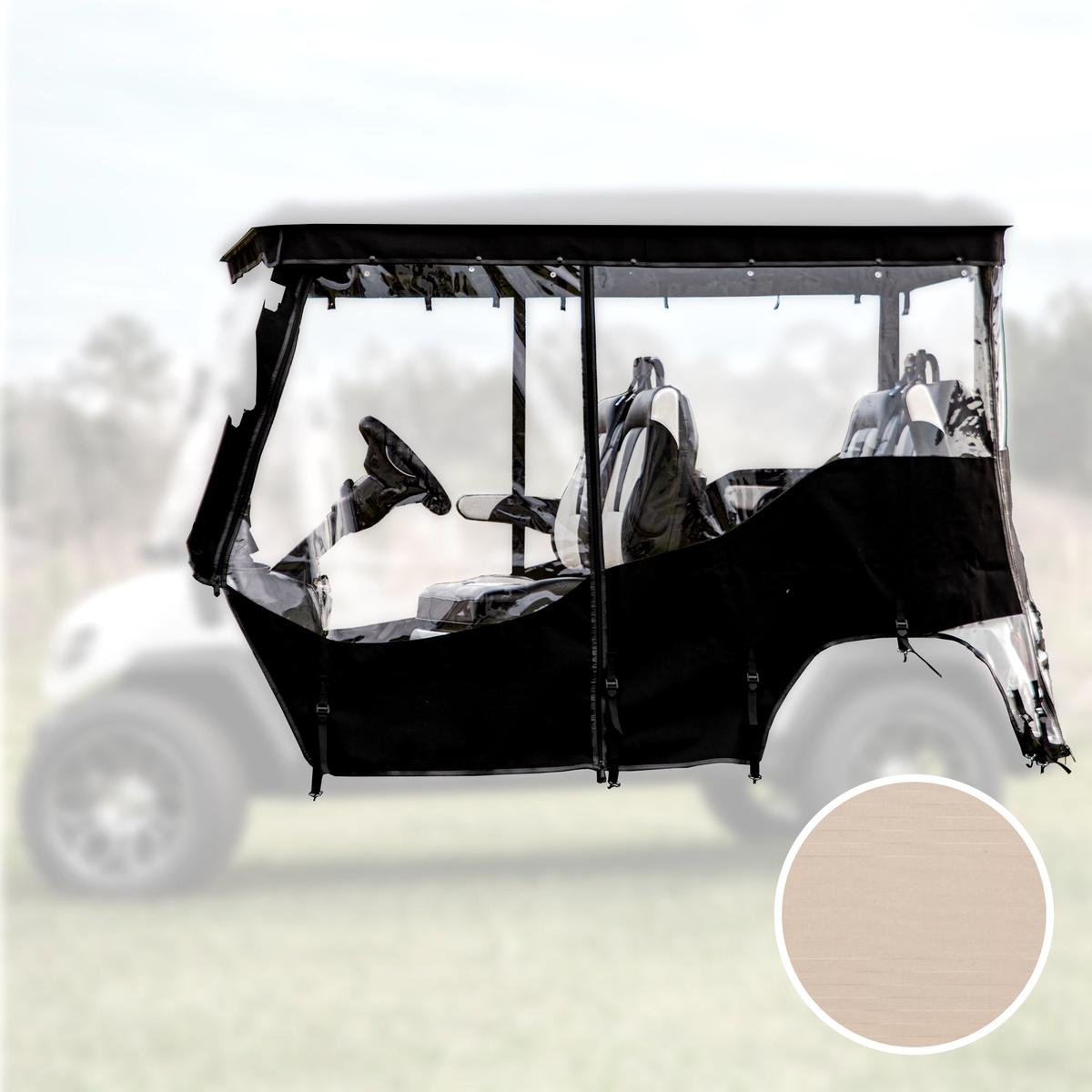 RedDot® ICON® i20 Linen 2 Passenger 3-Sided Track Style Enclosure & Valance (Years 2023-Up)