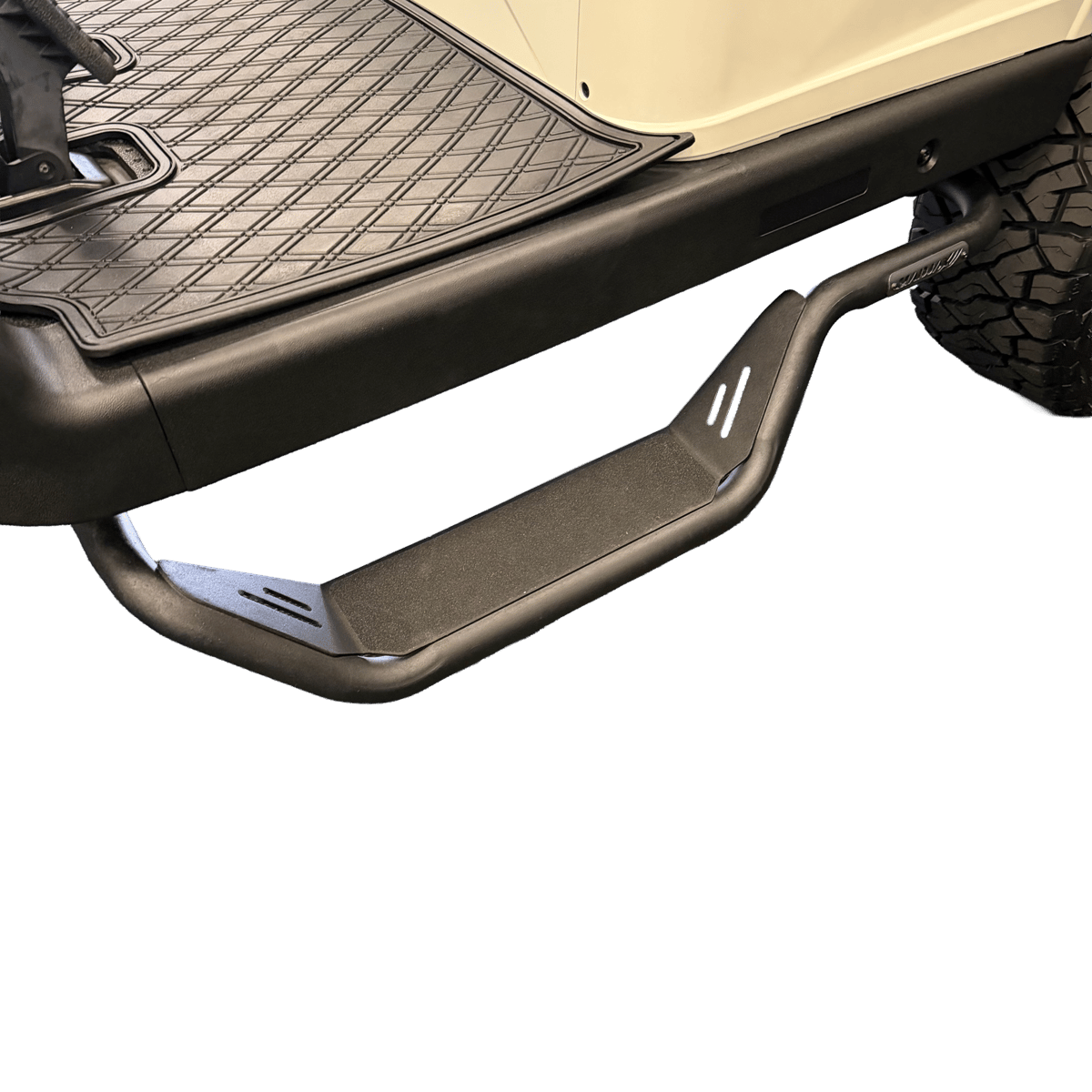 MadJax&reg; Club Car Precedent, Tempo &amp; Onward Recon Step Bar with Brackets (Years 2004-Up)