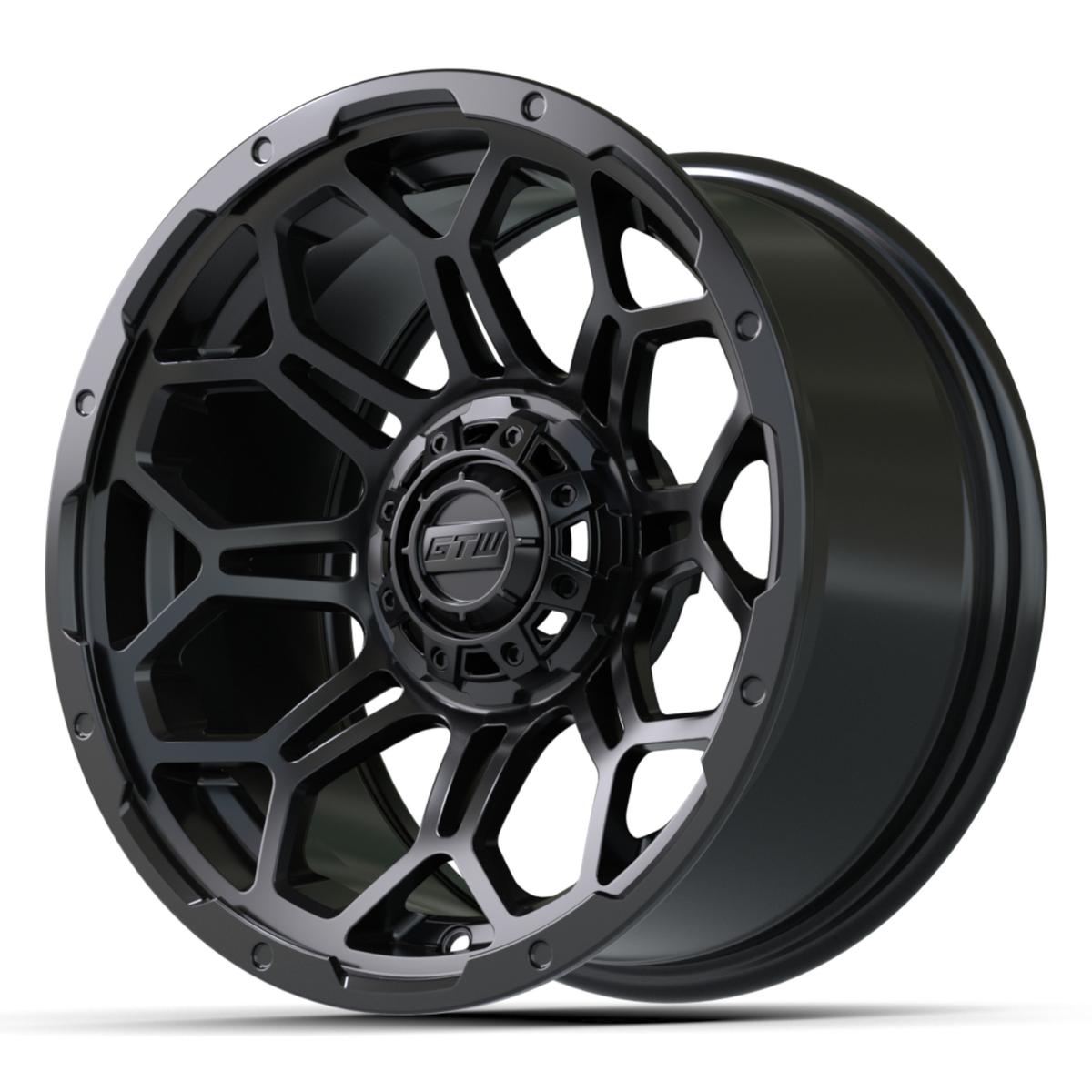 GTW Bravo Matte Black Wheel - 14 Inch