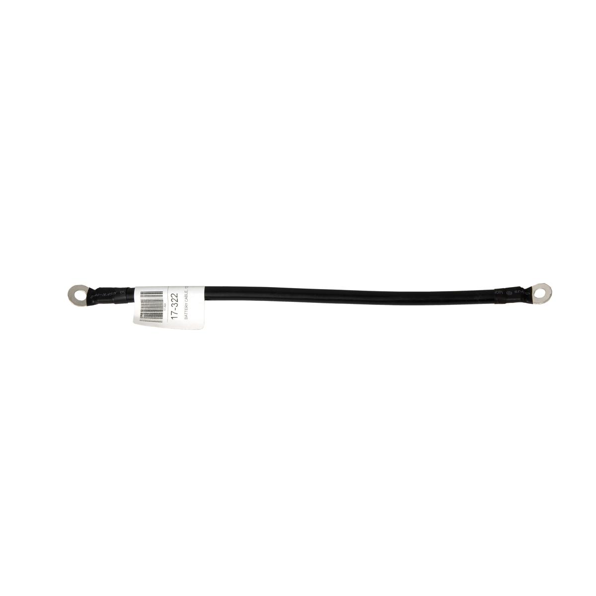 12 Inch 4-Gauge Black Battery Cable
