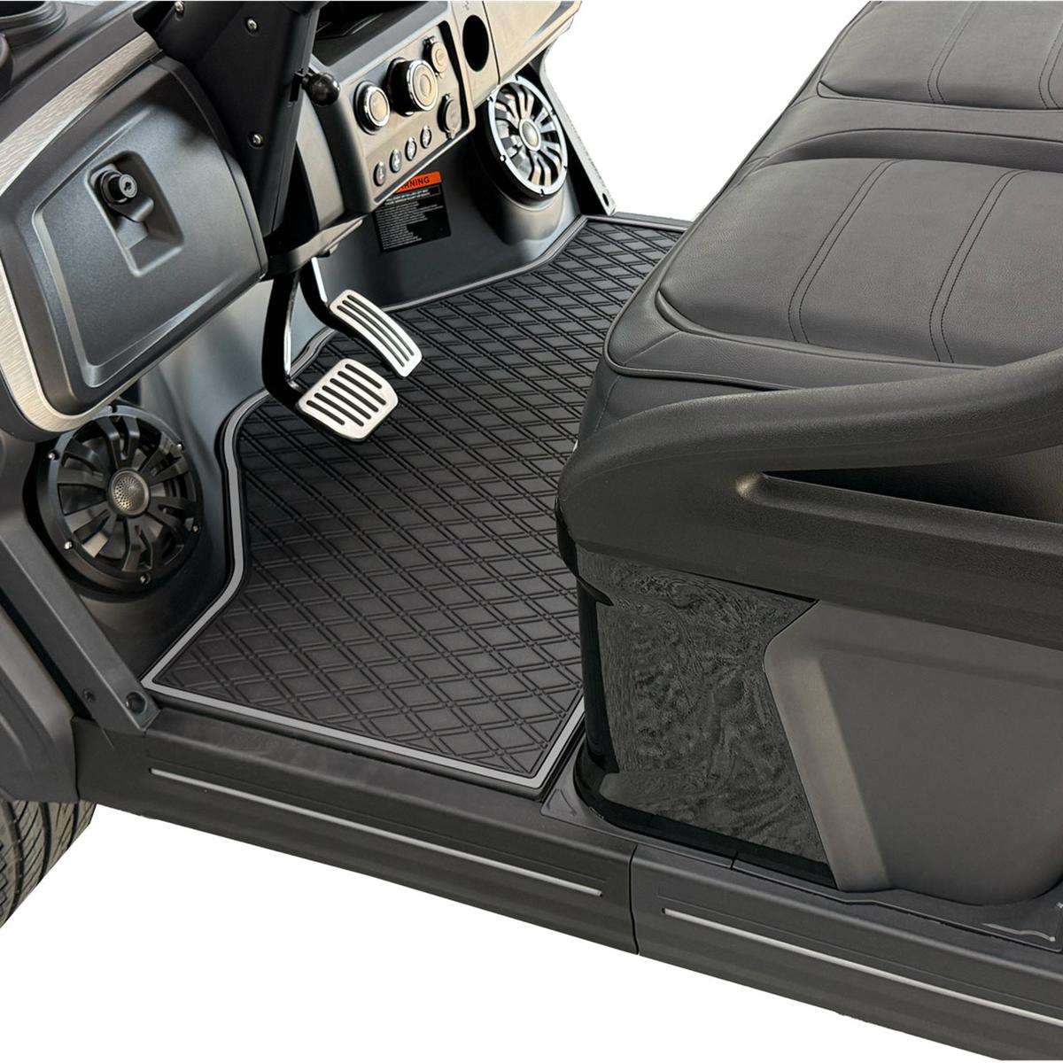 Xtreme Floor Mats for Epic E40FX - 2 Piece Black/Gray Set