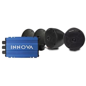 INNOVA 4-Channel Mini Amp Bluetooth Stereo with Speakers