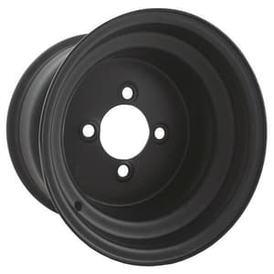 10x7 Black Steel Wheel (3:4 Offset)