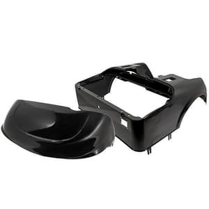 EZGO RXV OEM Black Front & Rear Body Kit (Years 2016-Up)