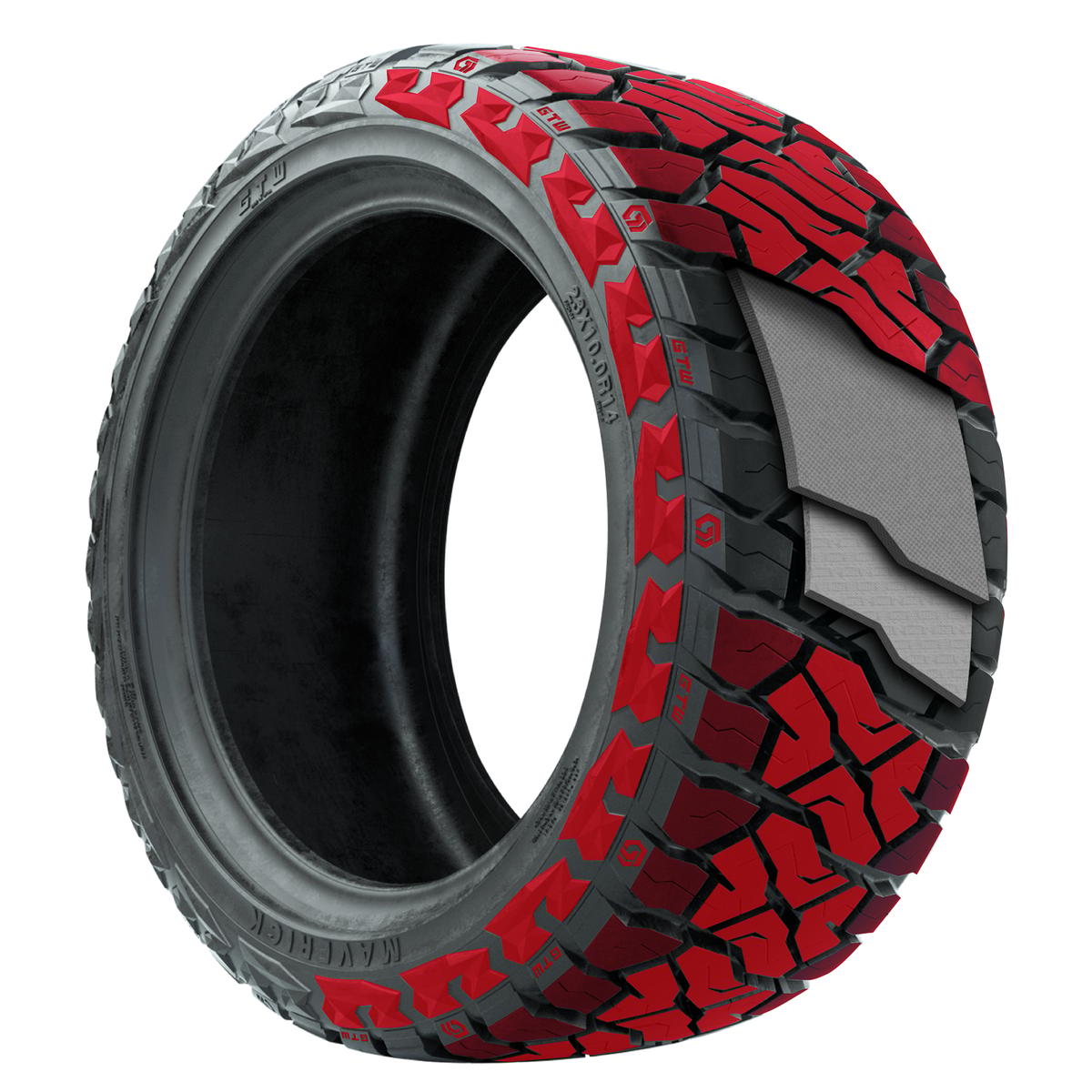 GTW&reg; Maverick Steel Belted Radial Hybrid Tire - 225/40-R16
