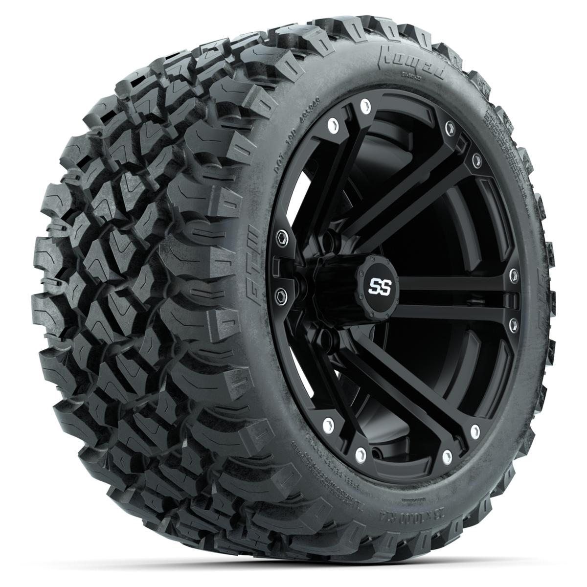 Set of (4) 14 in GTW Specter Wheels with 23x10-14 GTW Nomad All-Terrain Tires