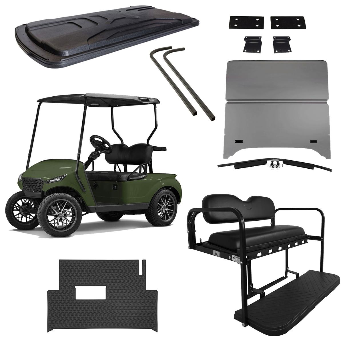 EZGO TXT Gold Refurb Package - Various Body & Seat Options