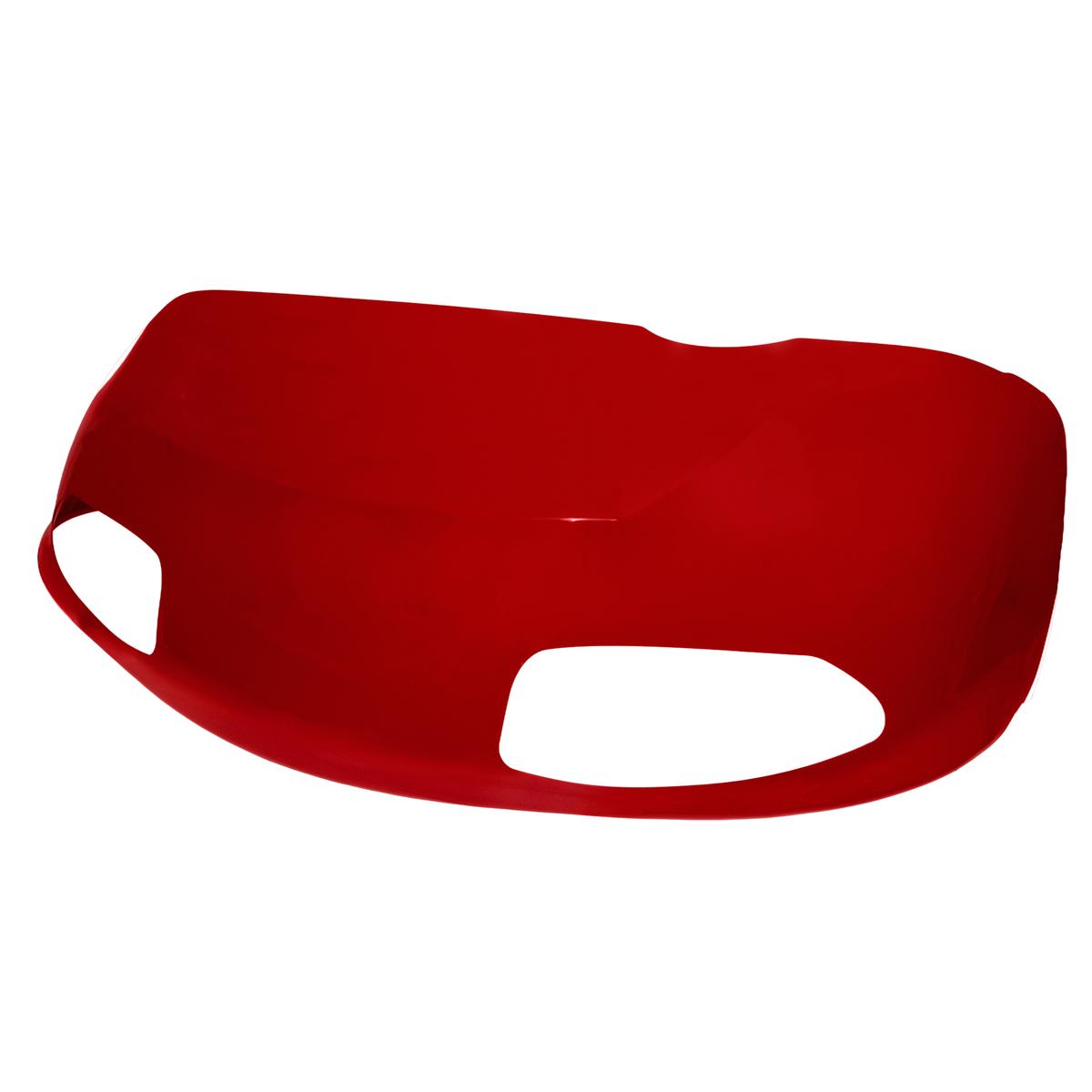 EZGO RXV Racer Red Metallic OEM-Style Front Cowl and Rear Body Kit (Years 2008-2023)