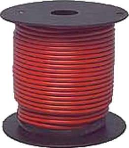 100' Spool Red 16-Gauge Wire