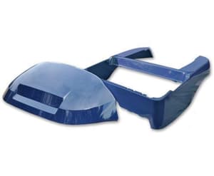 MadJax&reg; Blue OEM Club Car Precedent Rear Body and Front Cowl (Years 2004-Up)