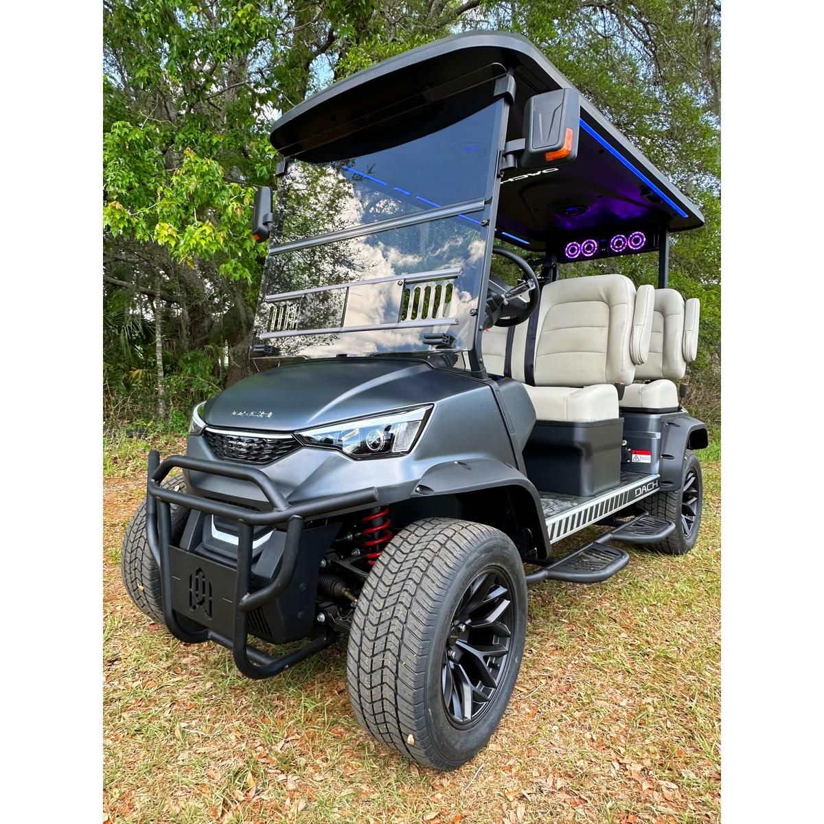 RedDot DACH Apollo Clear Vented Folding Windshield (Years 2025-Up)