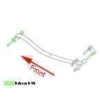 RELIANCE Rear Spring Bushing Set for EZGO RXV (Years 2008Up) Nivel Parts