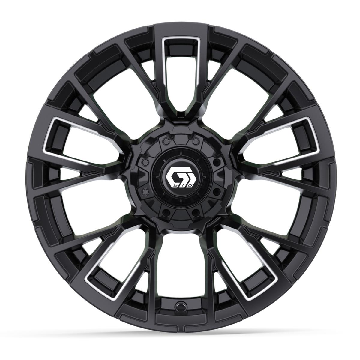 14&Prime; GTW&reg; Vandal Matte Black with Machined Accents Wheel