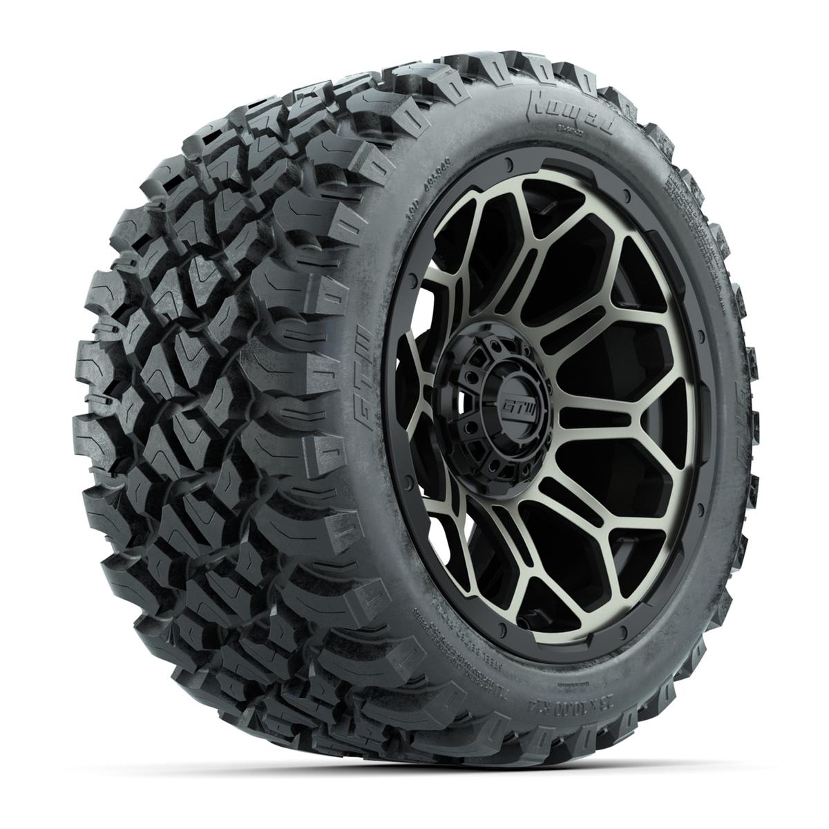 Set of (4) 14 in GTW Bravo Wheels with 23x10-14 GTW Nomad All-Terrain Tires
