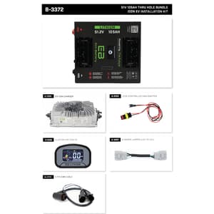 ICON Eco Lithium 51v 105Ah Battery Bundle - Thru Hole