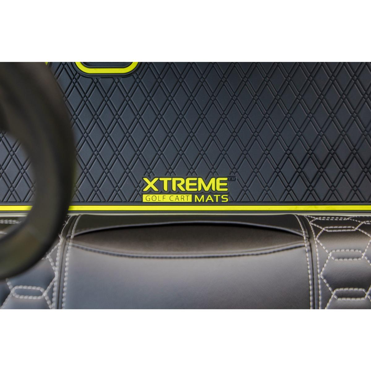 Xtreme Floor Mats for MadJax XSeries 2024-Up – Black/Neon Yellow