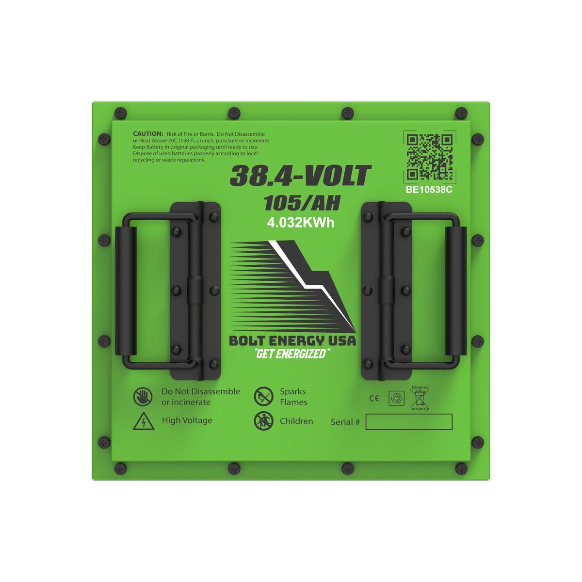Bolt Energy 38V 105Ah Battery Bundles