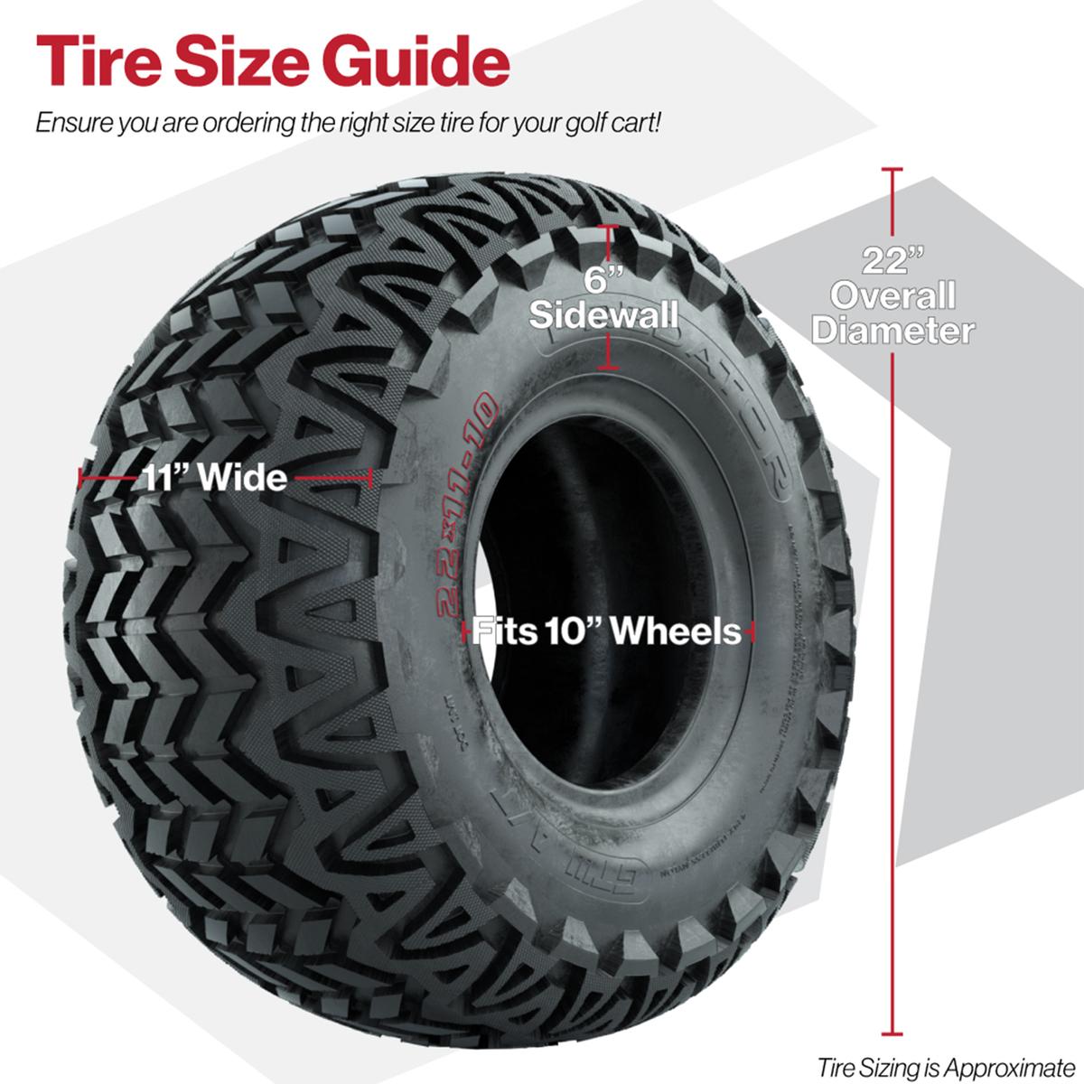 22x11-10 GTW&reg; Predator A/T Tire