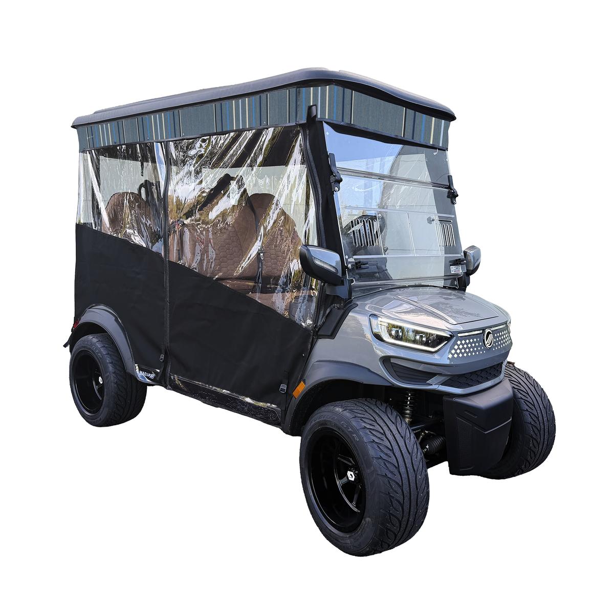 RedDot Black/Motive Denim Single Track Enclosure for MadJax&reg; Ascent with 4-Forward Facing Seats