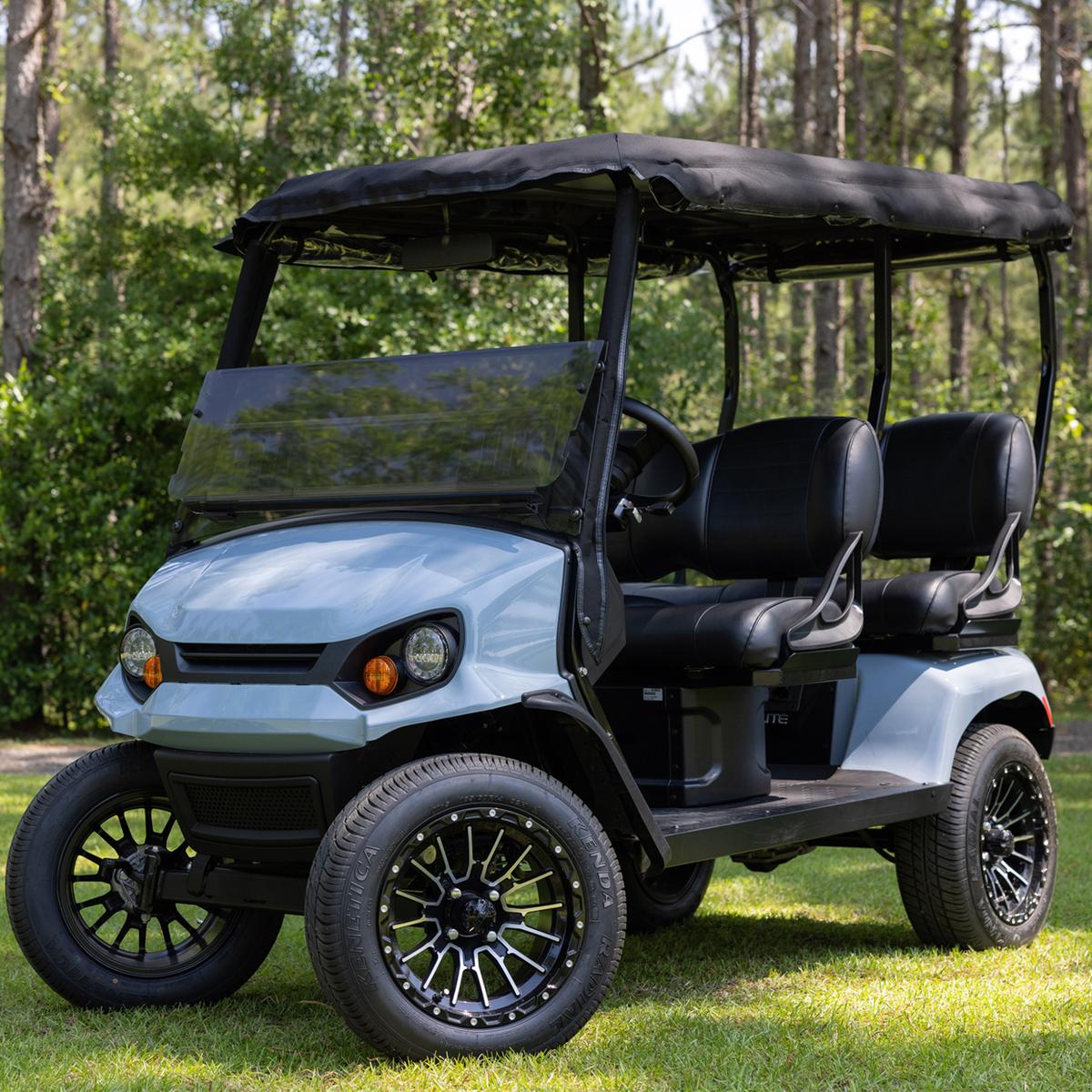 RedDot EZGO Liberty 4-Passenger Beige 3-Sided Over-The-Top Enclosure