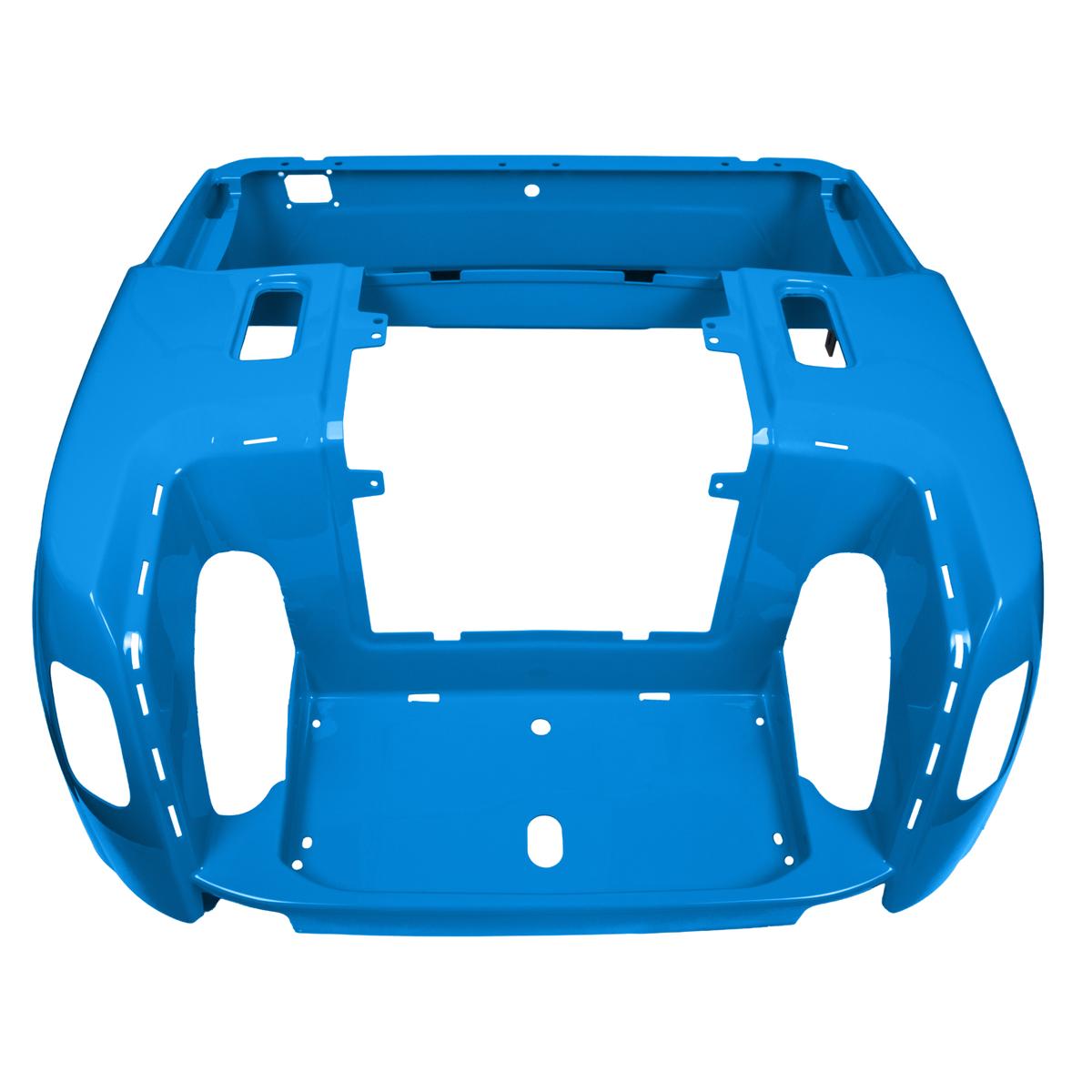 EZGO RXV Capri Blue OEM-Style Front Cowl and Rear Body Kit (Years 2008-2023)