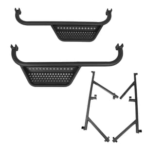 MadJax&reg; Yamaha Drive2 Armor Nerf Bar with Drop Down Side Step and Brackets