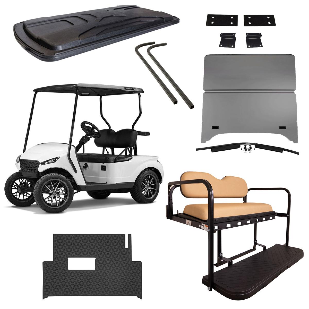 EZGO TXT Gold Refurb Package - Various Body & Seat Options