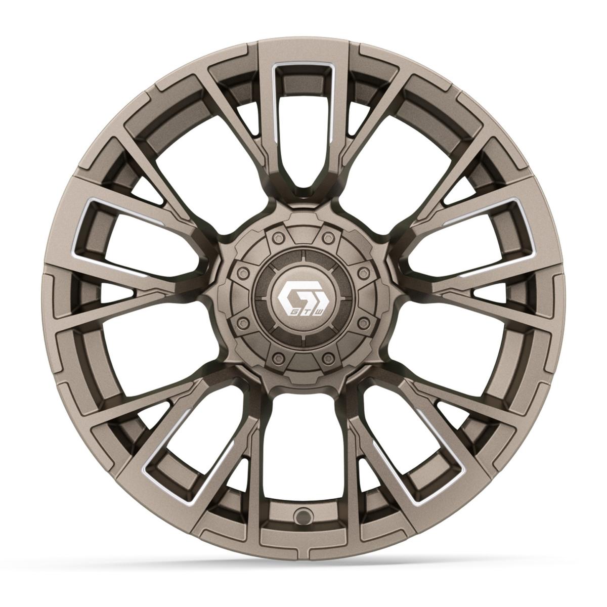 14&Prime; GTW&reg; Vandal Satin Bronze with Machined Accents Wheel