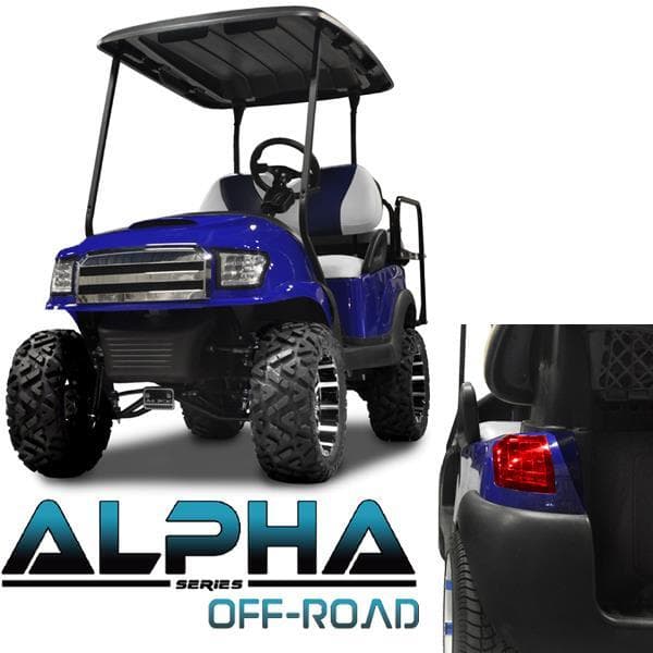 Club Car Precedent ALPHA Off-Road Body Kit in Blue (Years 2004-Up)