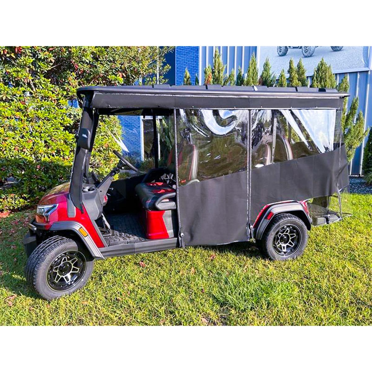 RedDot 6-Passenger Black Track Style Enclosure with Cashmere Valance for ICON i60LX (Years 2026-Up)