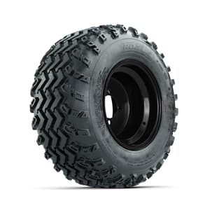 GTW Steel Black 10 in Wheels with 20x10.00-10 Rogue All Terrain Tires – Full Set