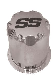 2.65&Prime; SS Chrome Push-Thru Center Cap (Universal Fit)