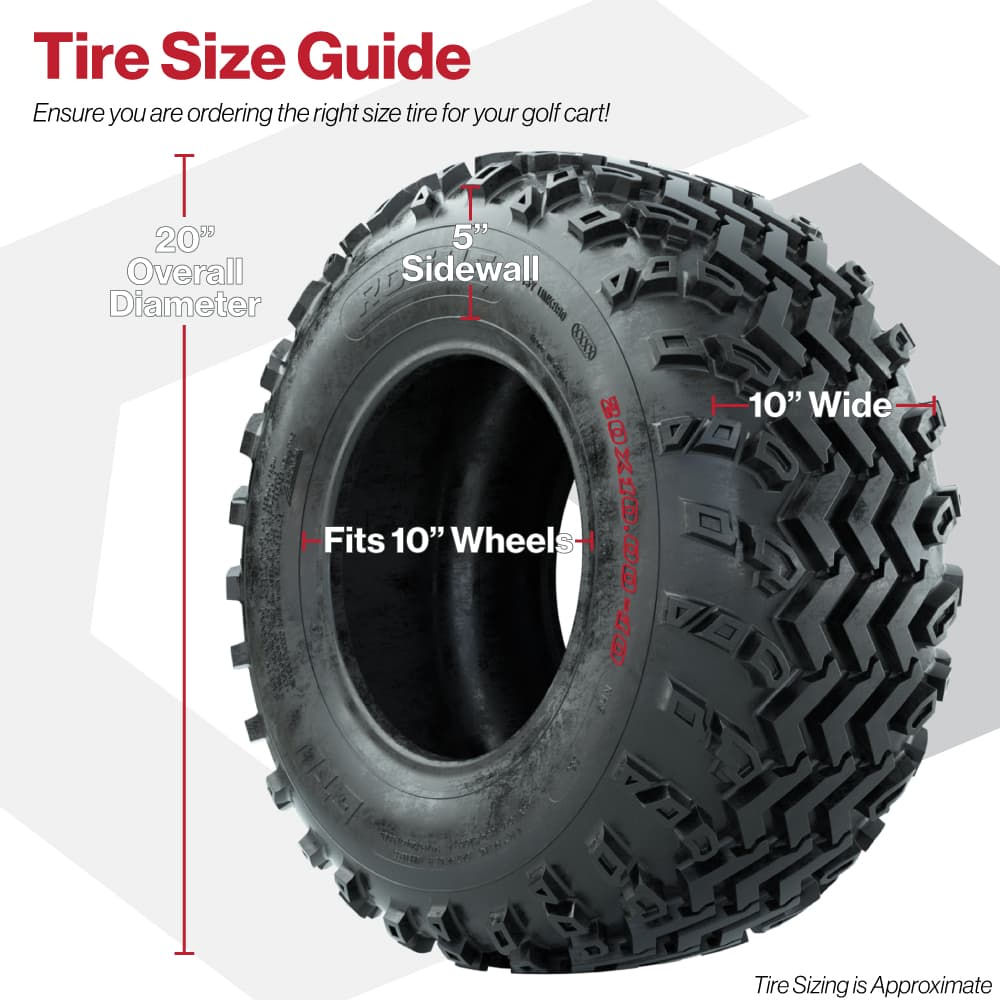 20x10.00-10 GTW Rogue All Terrain Tire
