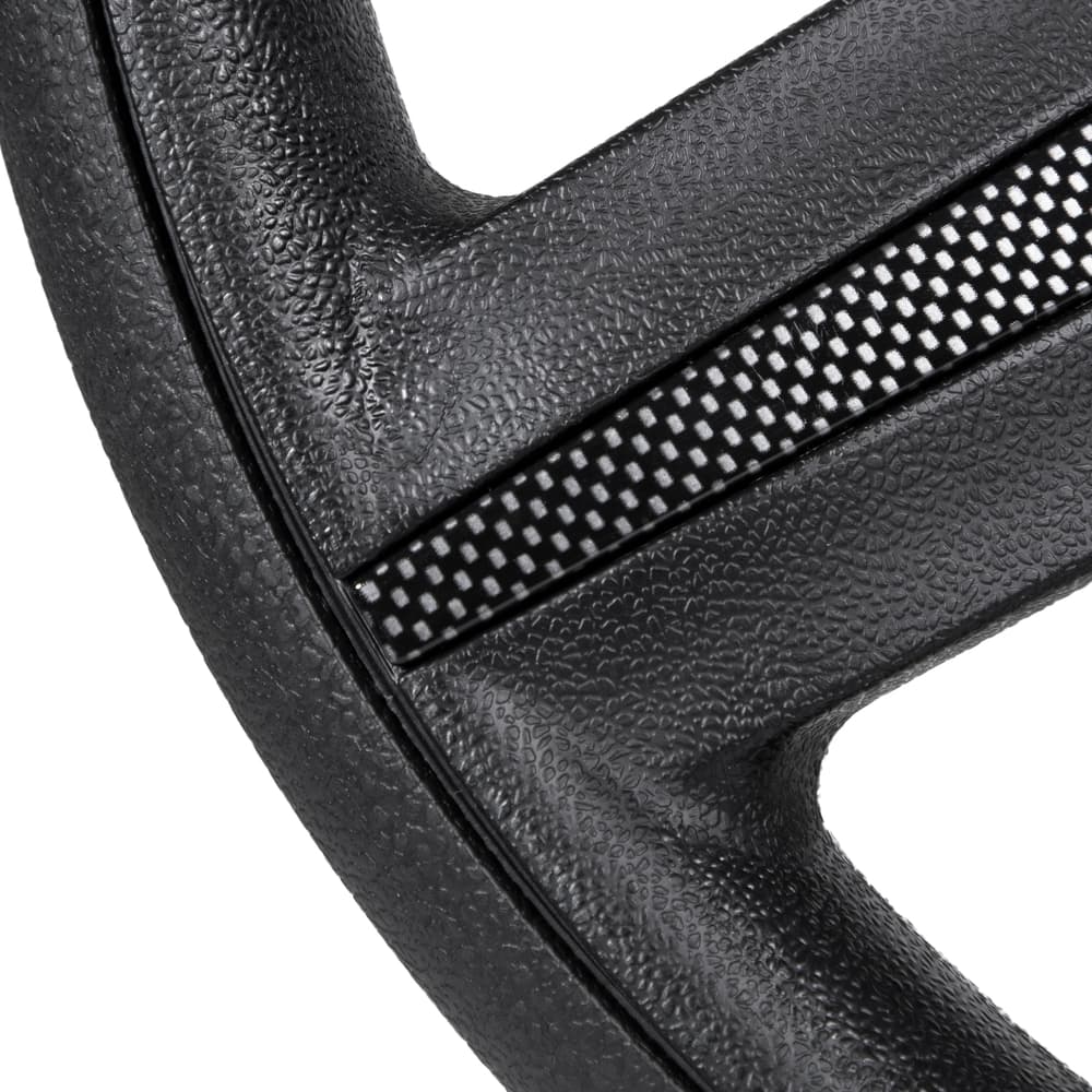 Gussi Italia&reg; Brenta Black/Carbon Fiber Steering Wheel for EZGO