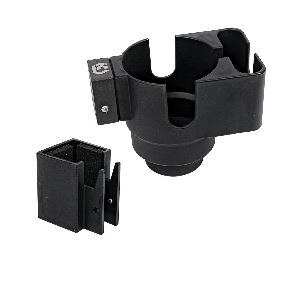 GTW&reg; BaseClamp Mounting Clamp with Cup and Phone Holder (1.25 Inch)