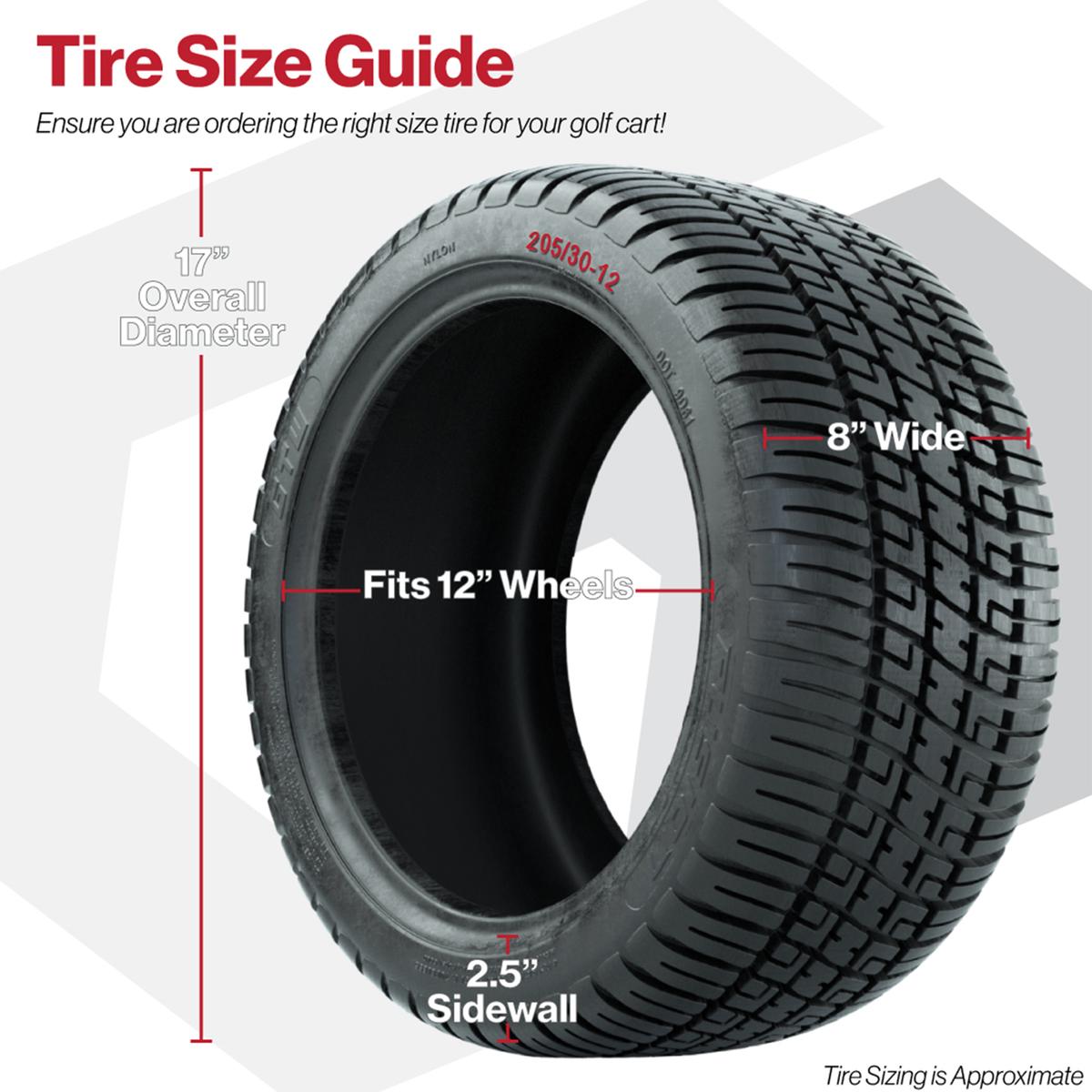 205/30-12 GTW&reg; Fusion Street Tire