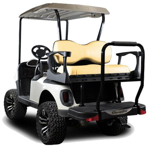 EZGO RXV MadJax&reg; Genesis 300 Rear Seat with Deluxe Sandstone Seat Cushions (Years 2008-Up)