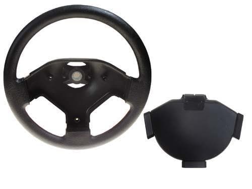 EZGO Steering Wheel / Cardholder Assembly (Years 1975-Up)